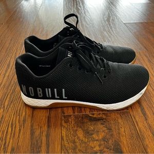 NOBULL Women’s Black White Gum Trainer Shoes